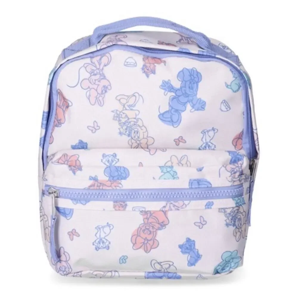 Disney Minnie Mouse toddler mini backpack Pastel Purple Pink